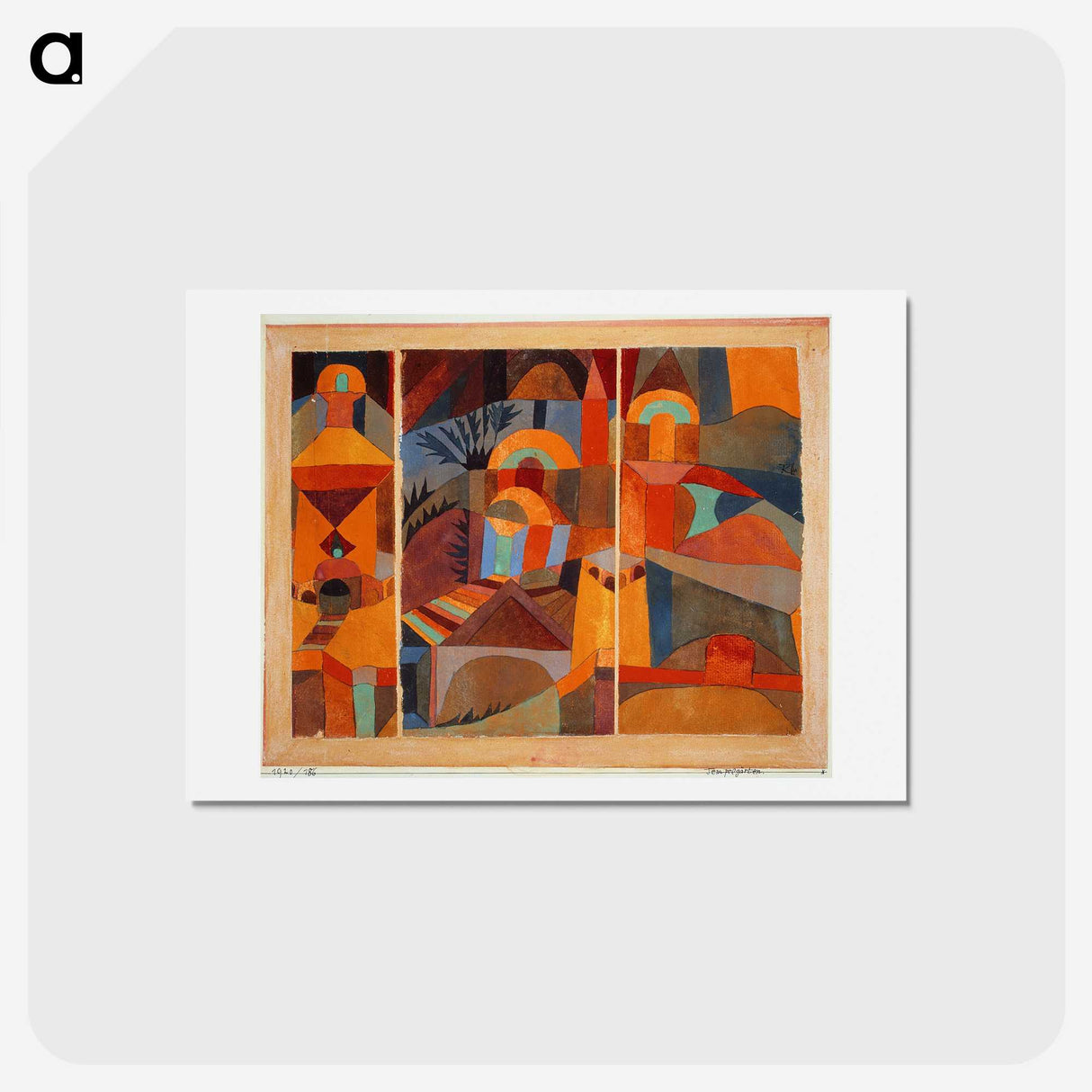 1-45_Paul-Klee_hagaki