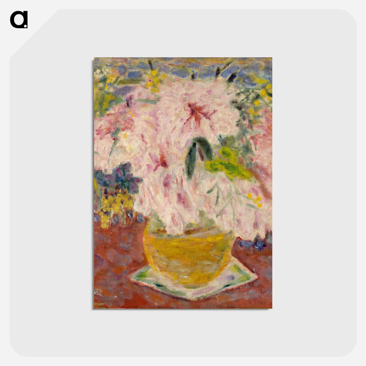 アートポストカード-Pink Bouquet
- ピエール ボナール Postcard.