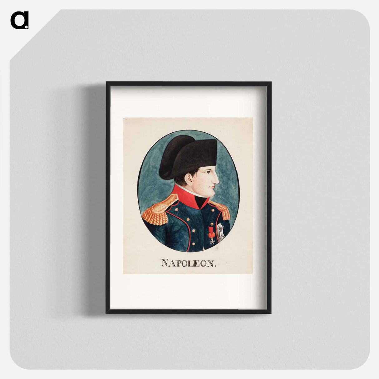 Napoleon - ヴィルヘルム フォン ライト Poster.