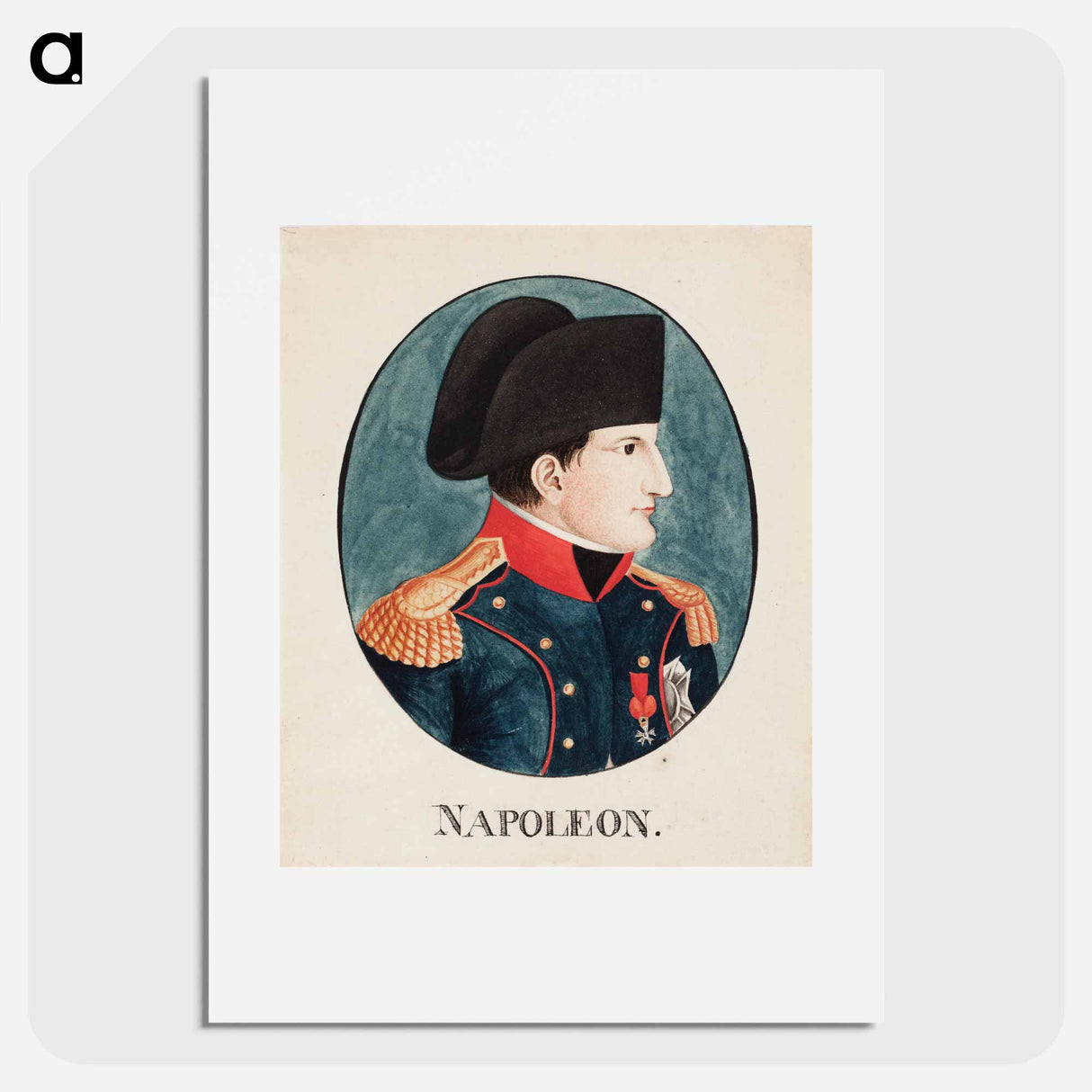 Napoleon - ヴィルヘルム フォン ライト Poster.