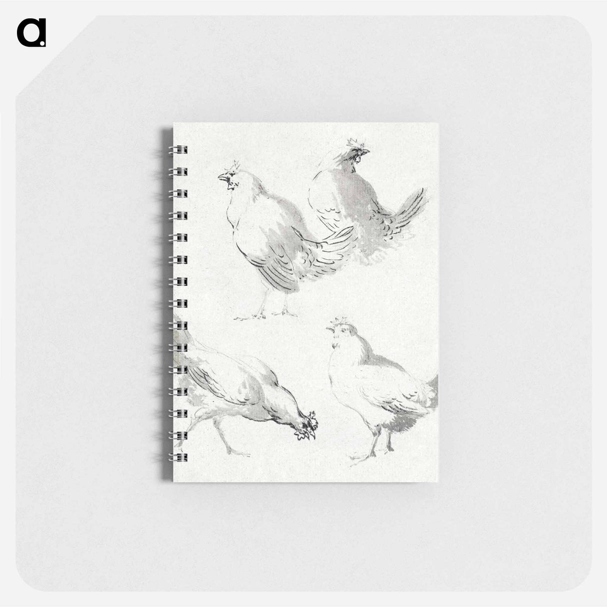 Four chickens - アールト シューマン Memo.