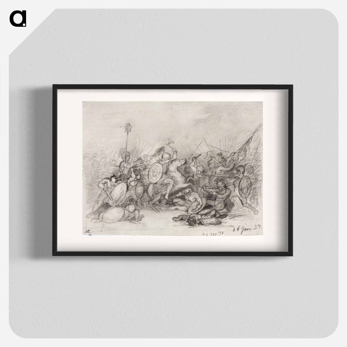 Taistelukohtaus - アンダース エクマン Poster.