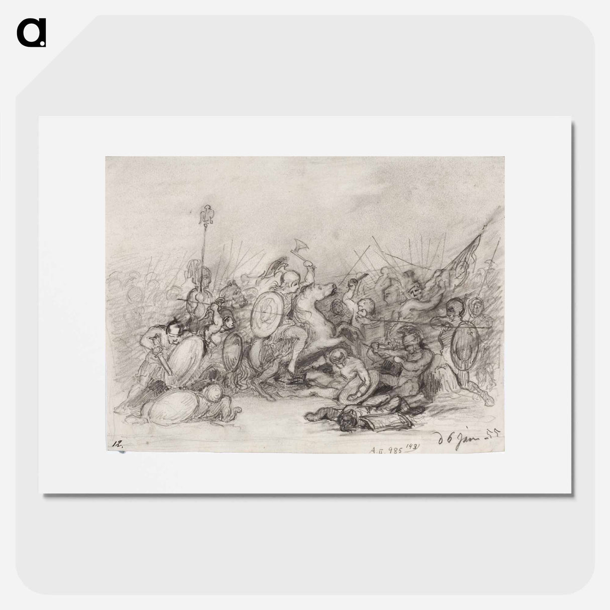 Taistelukohtaus - アンダース エクマン Poster.