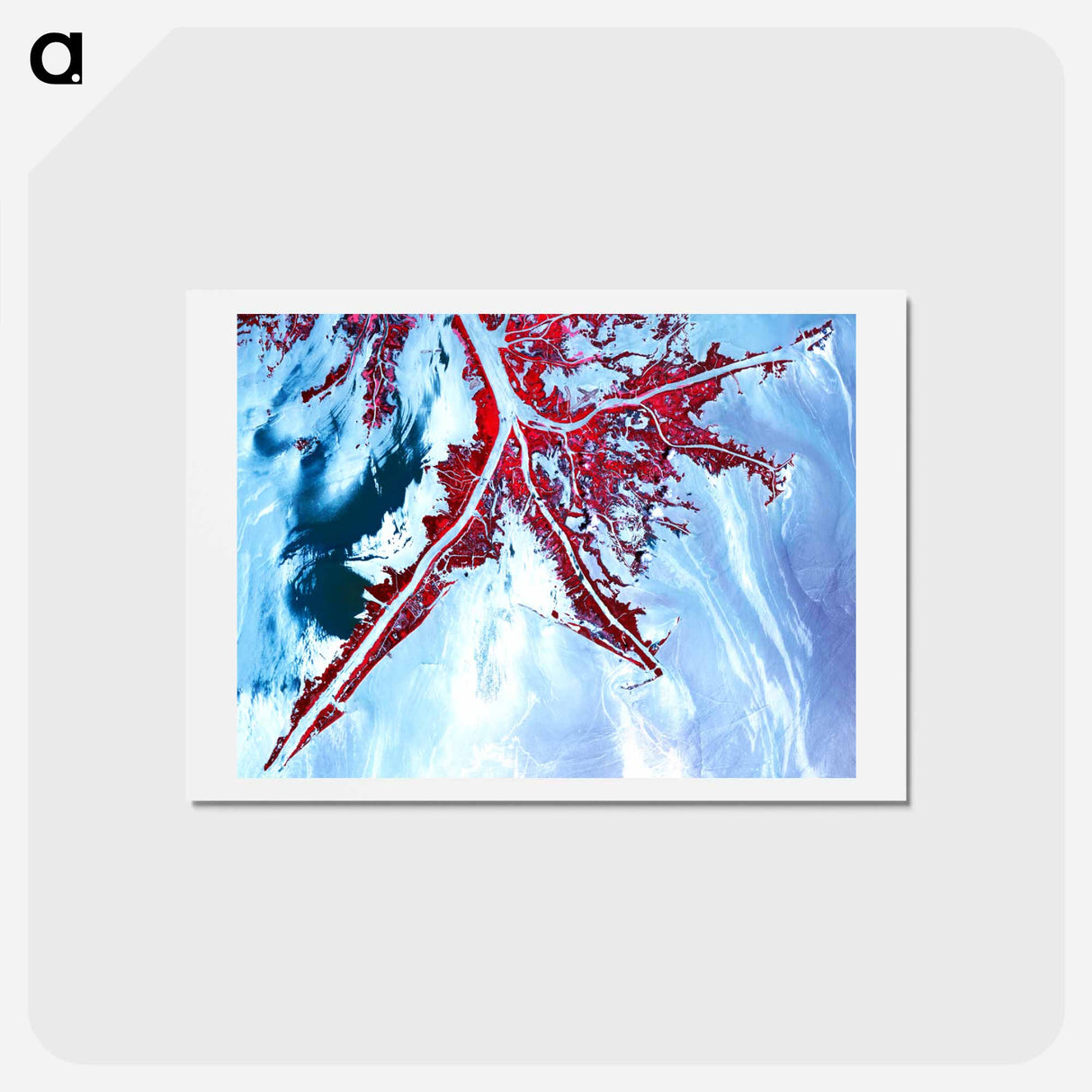 アートポストカード-Deepwater Horizon Oil Spill at the Mississippi River Delta
- 上空からの地球 Postcard.