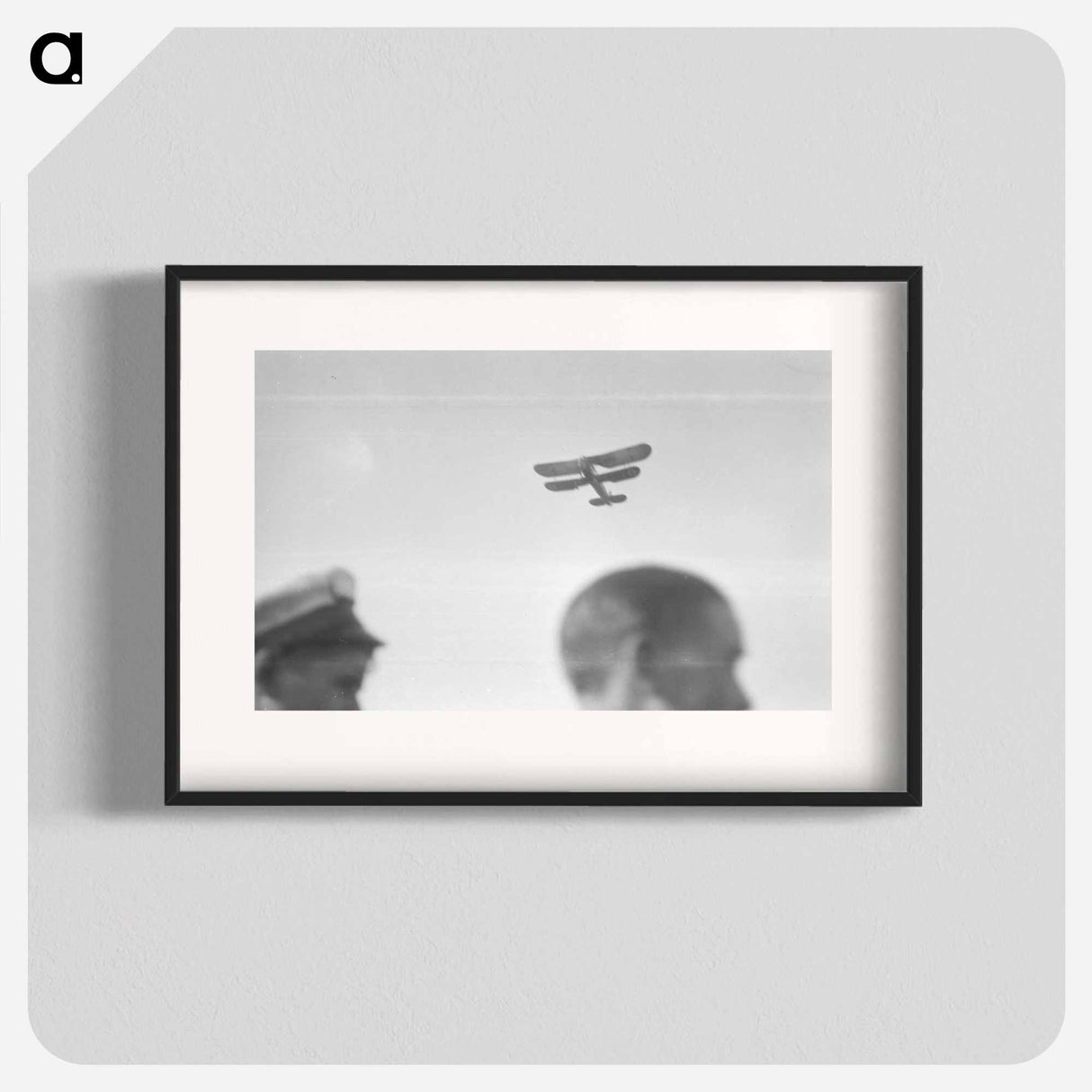 Airplane demonstration above Hendon, London - エリック リー ジョンソン Poster.