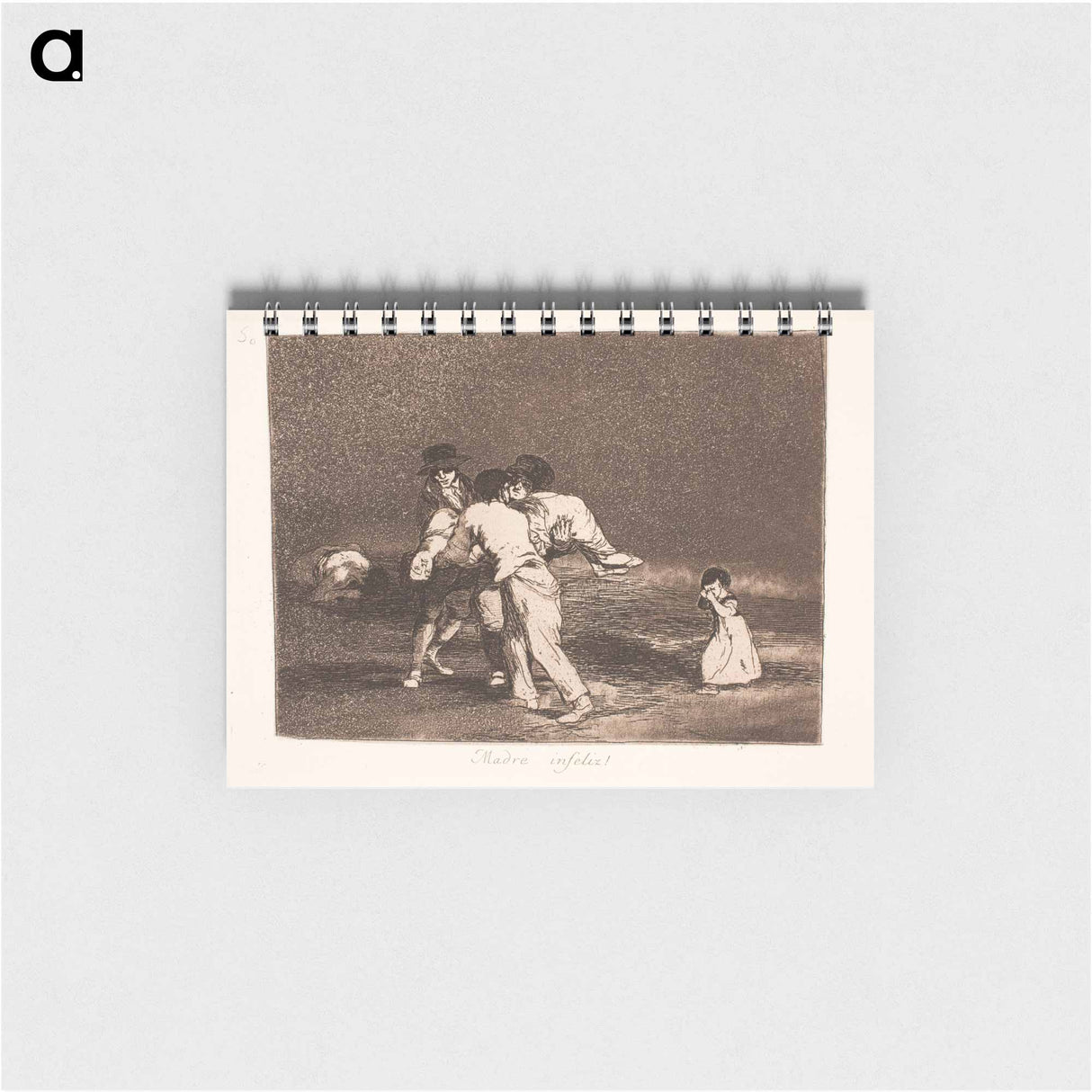 Unfortunate Mother - フランシスコ デ ゴヤ Memo.