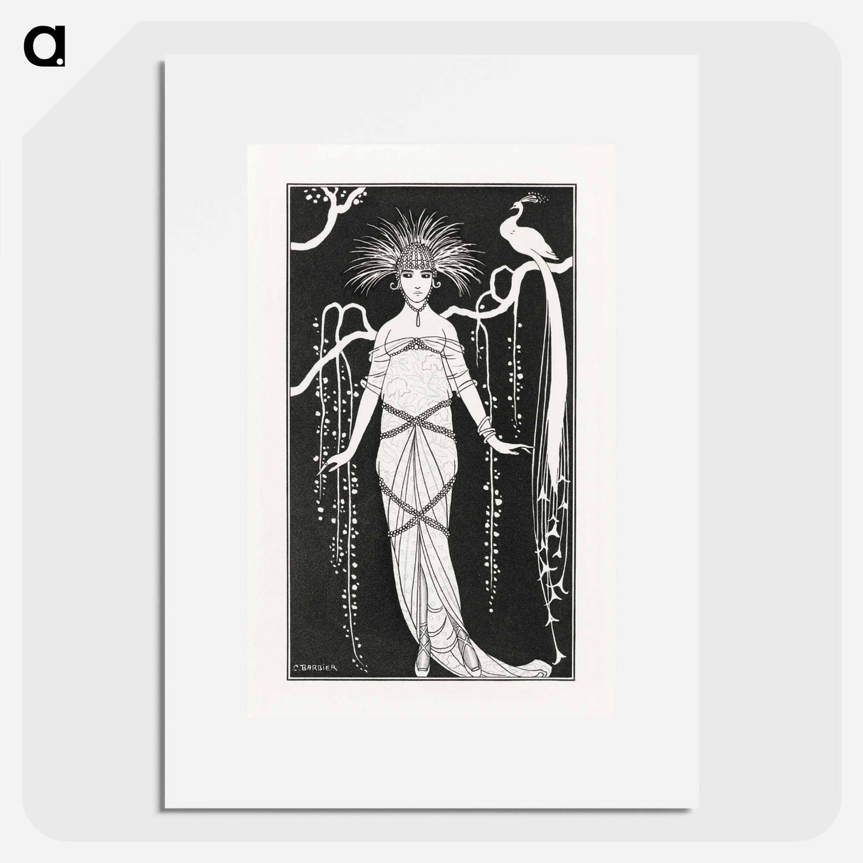 Costumes Parisiens - Georges Barbier Poster.