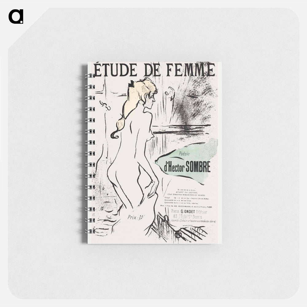 Étude de Femme - アンリ ド トゥールーズ ロートレック Memo.
