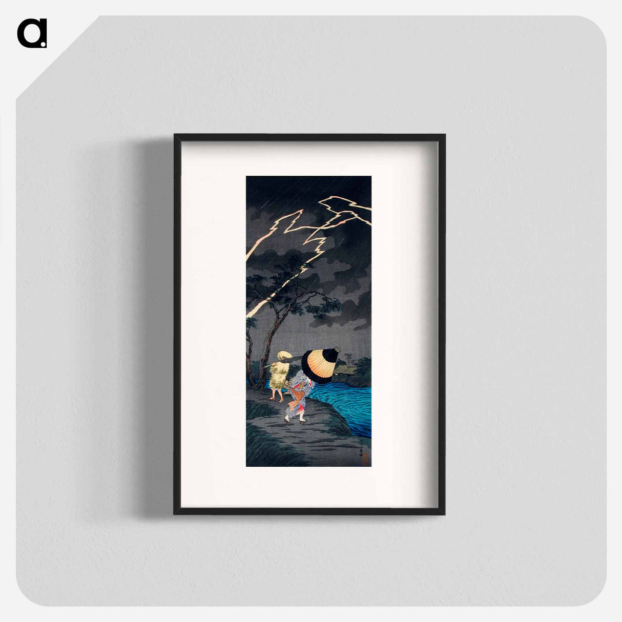 Thunderstorm at Tateishi - 高橋 弘明 Poster.