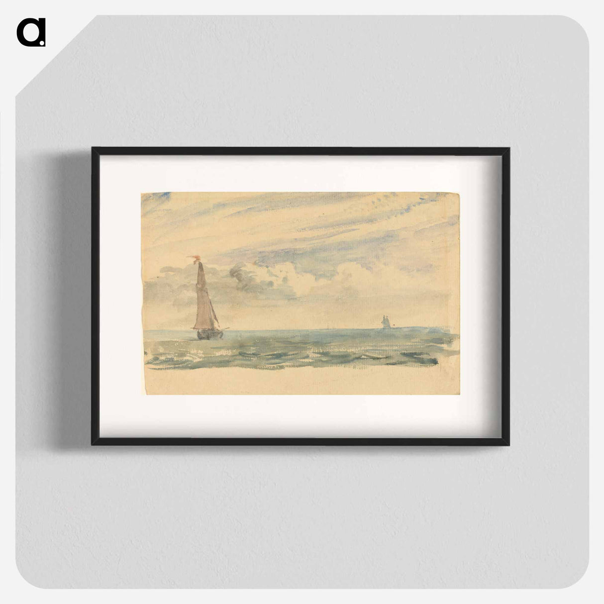 Seascape with Two Sail Boats
- ジョン コンスタブル Poster.