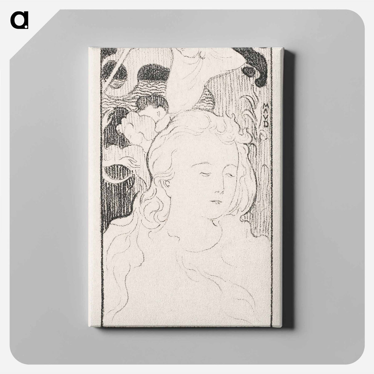 アートパネル-Pelléas en Mélisande - モーリス ドニ Canvas.