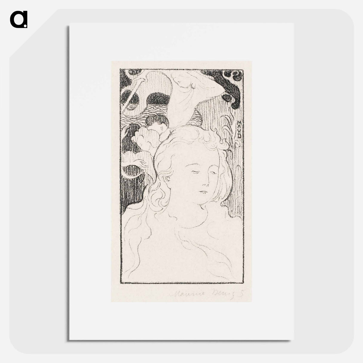 Pearls in Mélisande - Maurice Denis Poster.