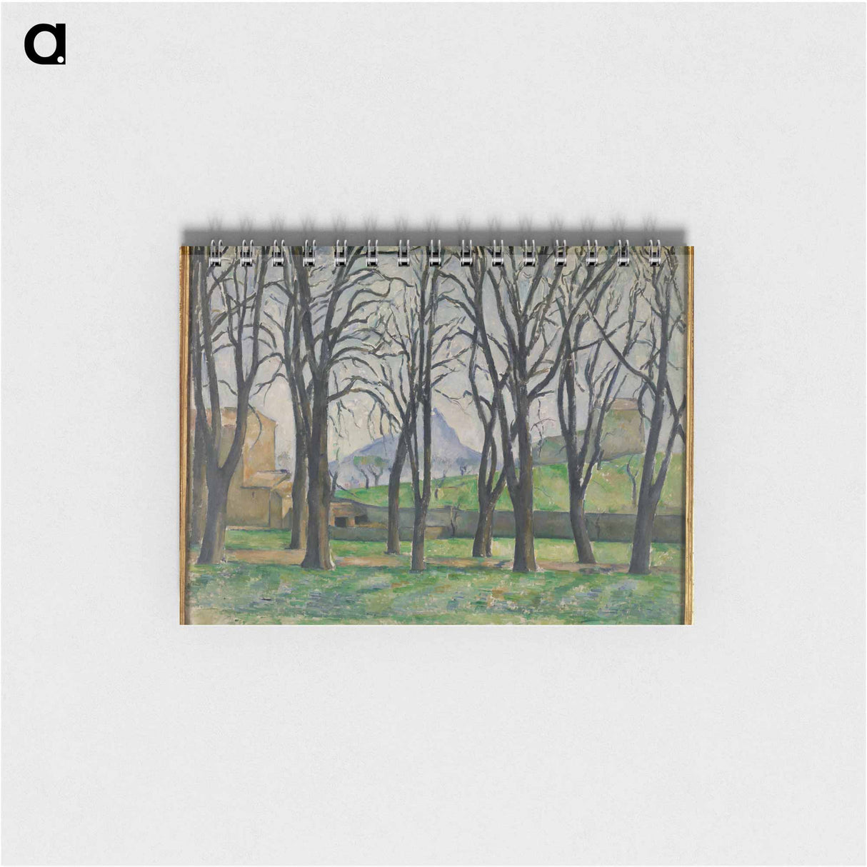 Chestnut Trees at Jas de Bouffan - ポール セザンヌ Memo.