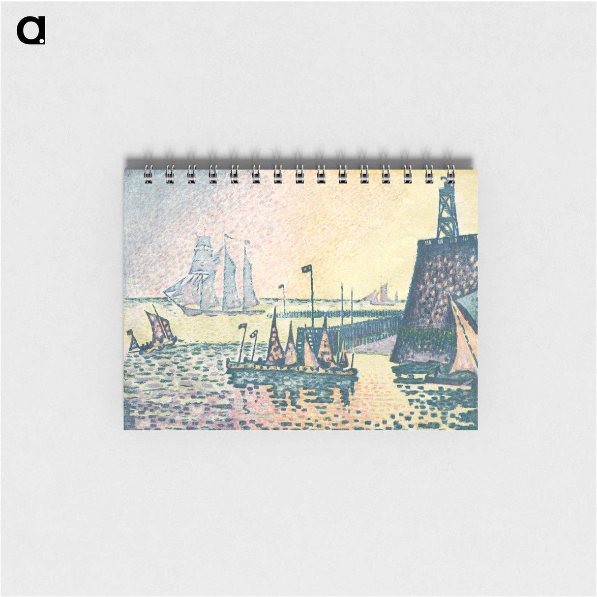 Evening, The Jetty at Vlissingen - ポール シニャック Memo.