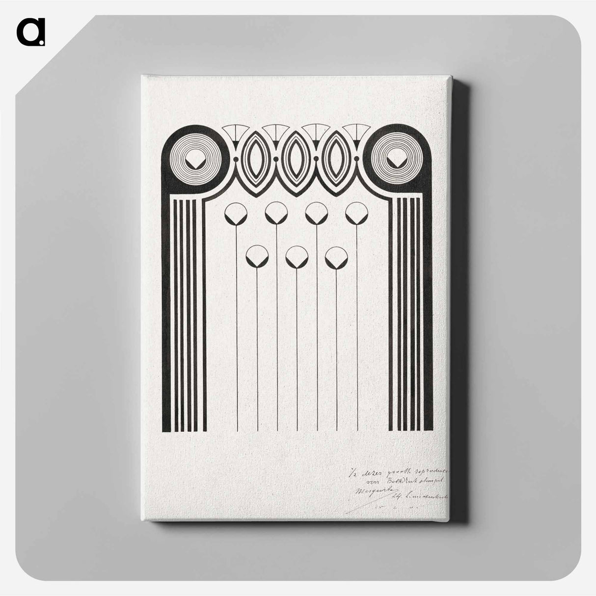 Ornamental Letterpress Stamp
- サミュエル ジェスルン Canvas.