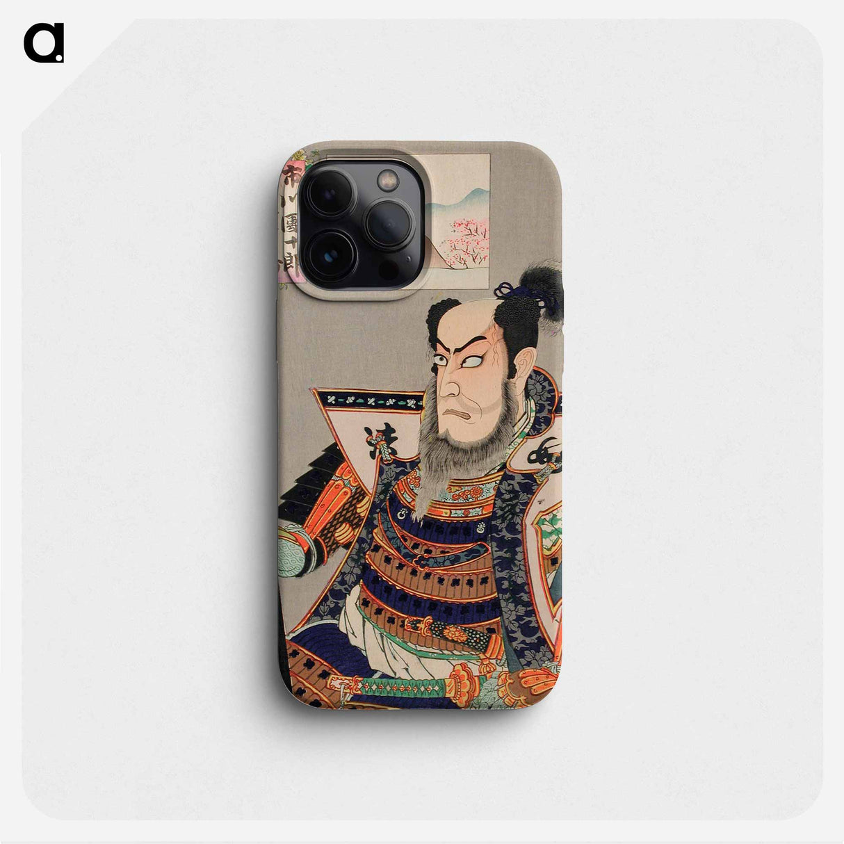 Katō Kiyomasa - Toyohara Kunichika Phone Case.