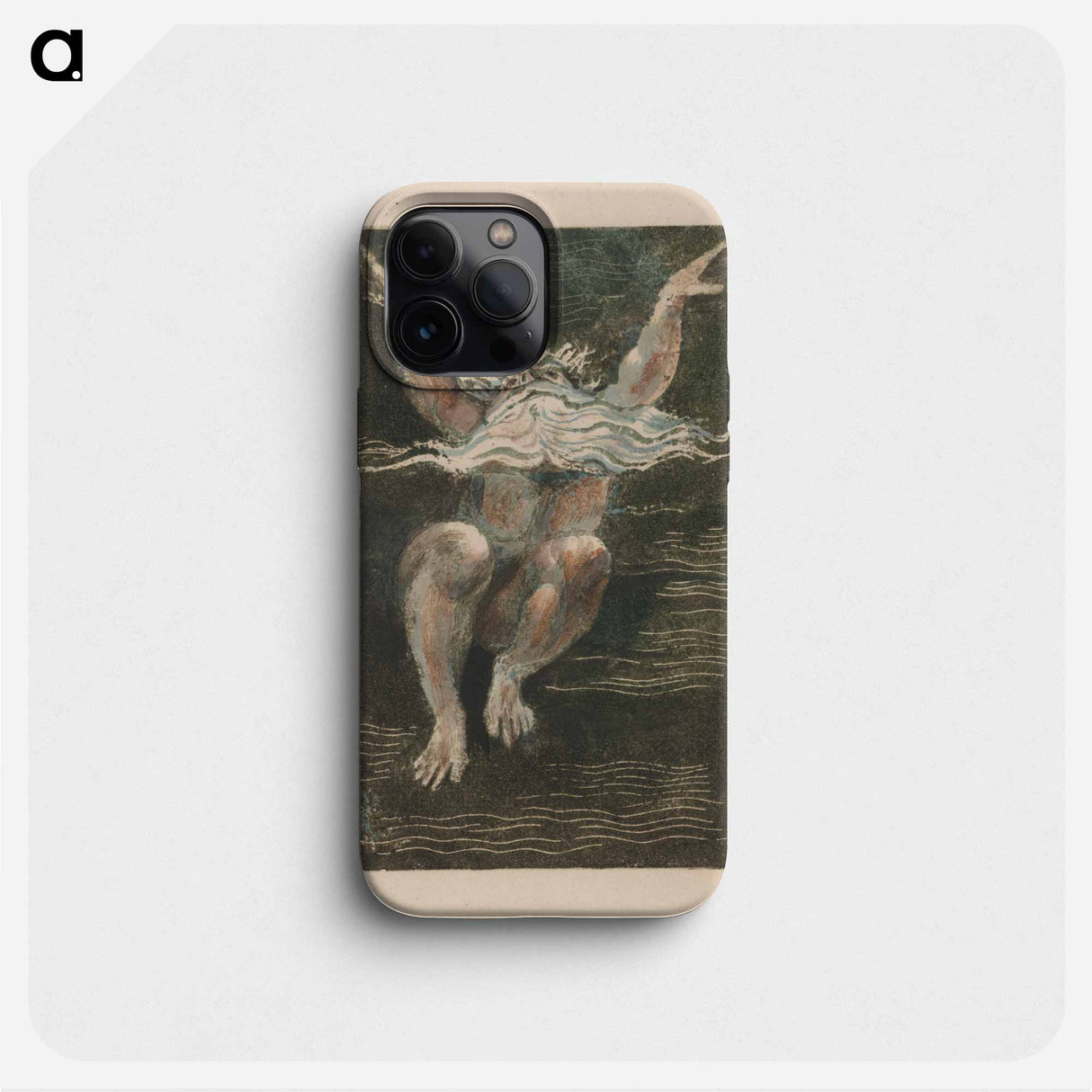 The First Book of Urizen, Plate 7 (Bentley 12) - William Blake Phone Case.