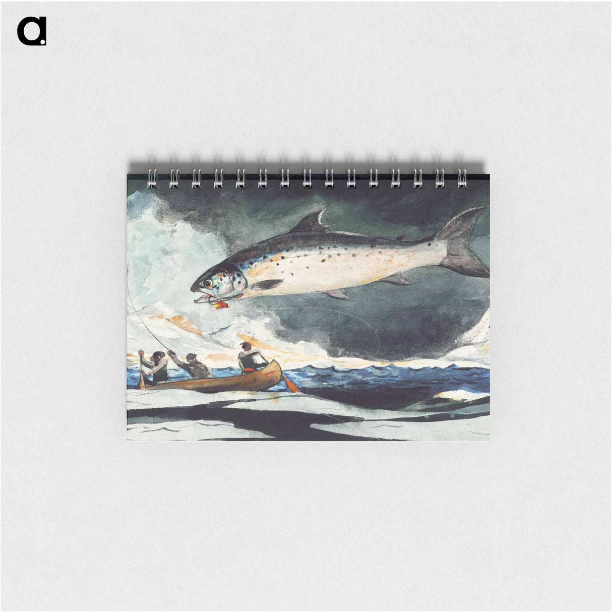 A Good Pool, Saguenay River - ウィンスロー ホーマー Memo.