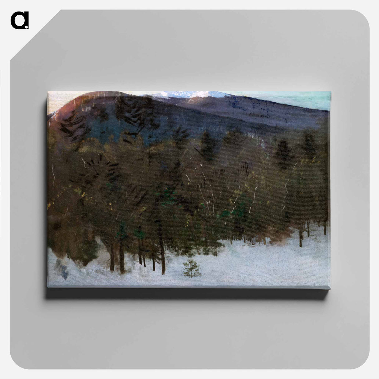 Mount Monadnock - アボット ハンダーソン セイヤー Canvas.