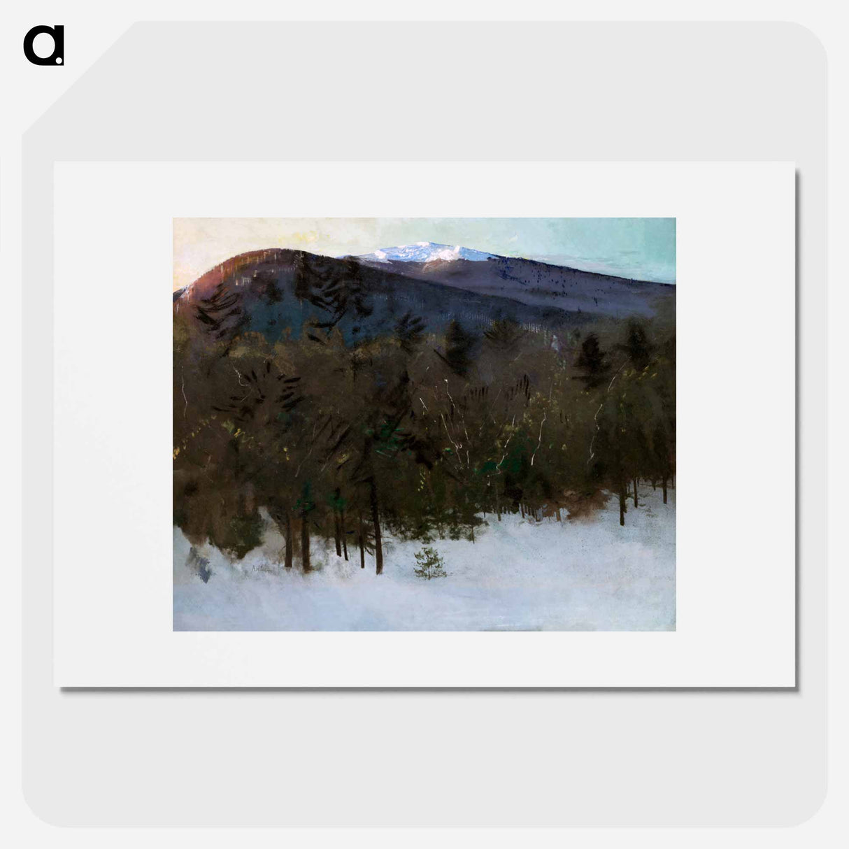 Mount Monadnock - アボット ハンダーソン セイヤー Poster.