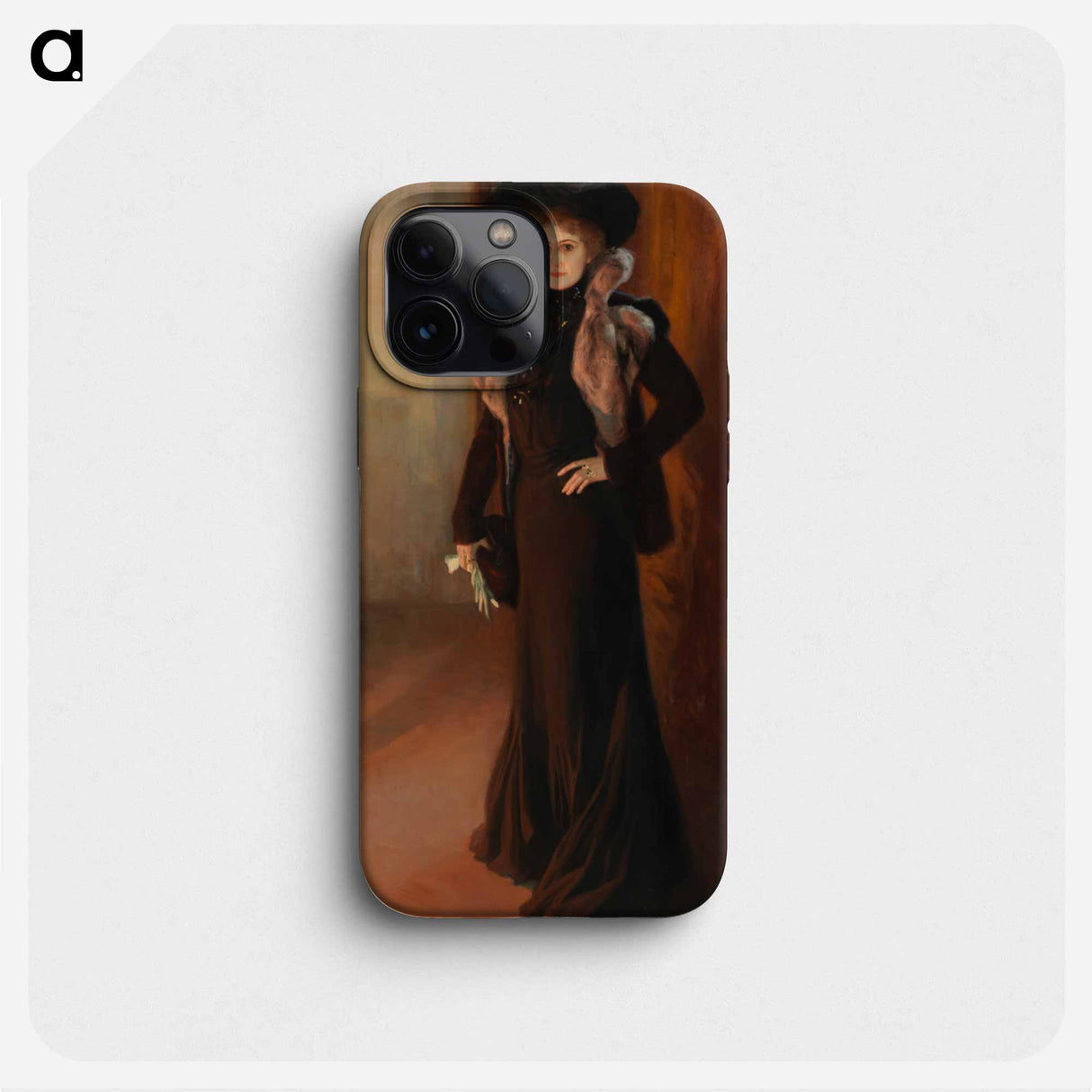 Portrait of the opera singer Aino Ackté - アルバート エーデルフェルト Phone Case.