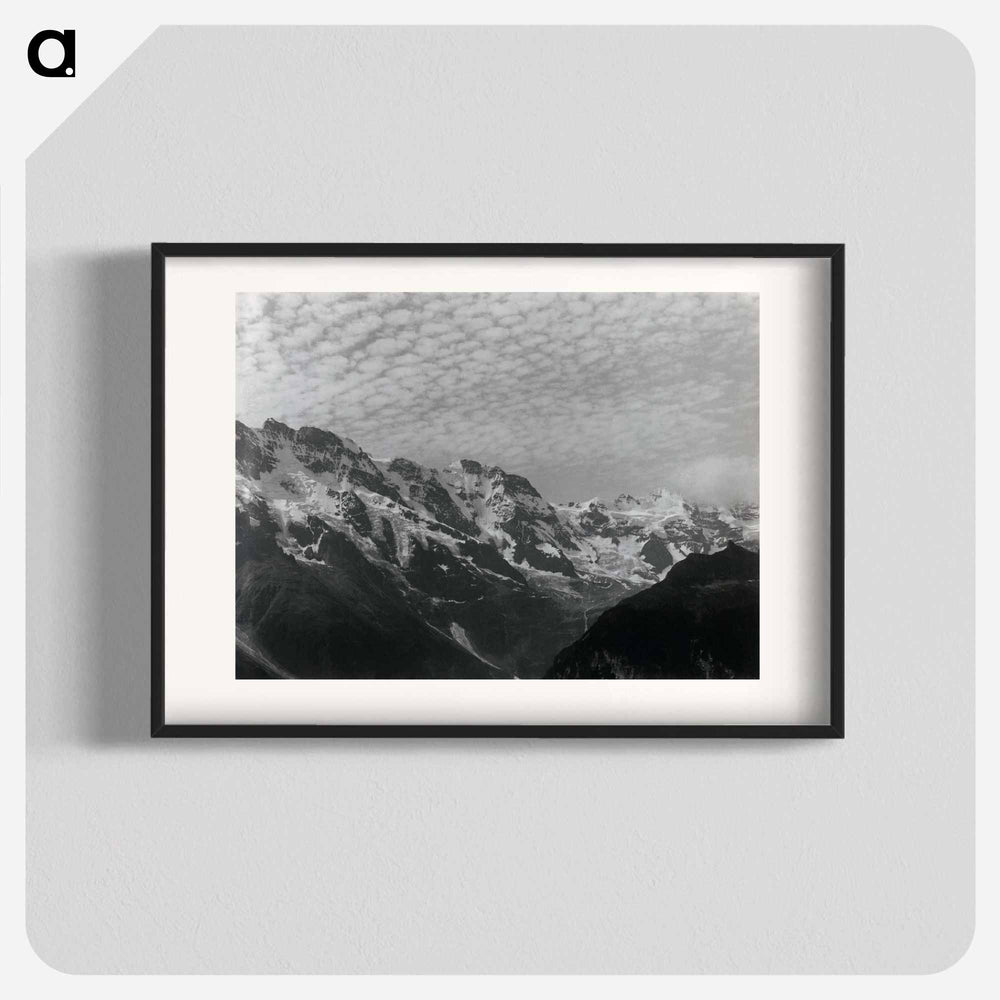 Mid Snow and Ice - アルフレッド スティーグリッツ Poster.