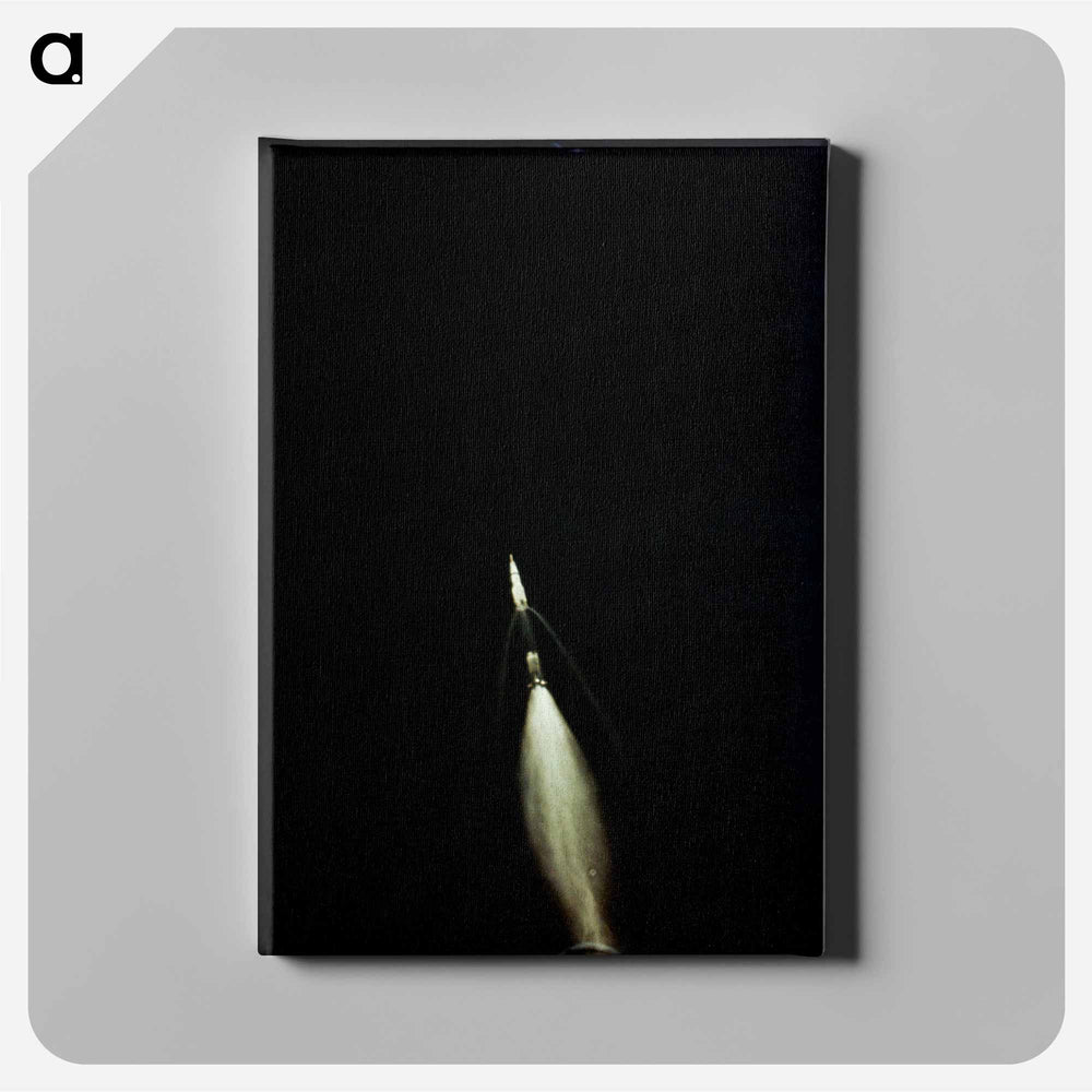 Liftoff of the Apollo 11 lunar landing mission - Apollo Moon Landing Canvas.