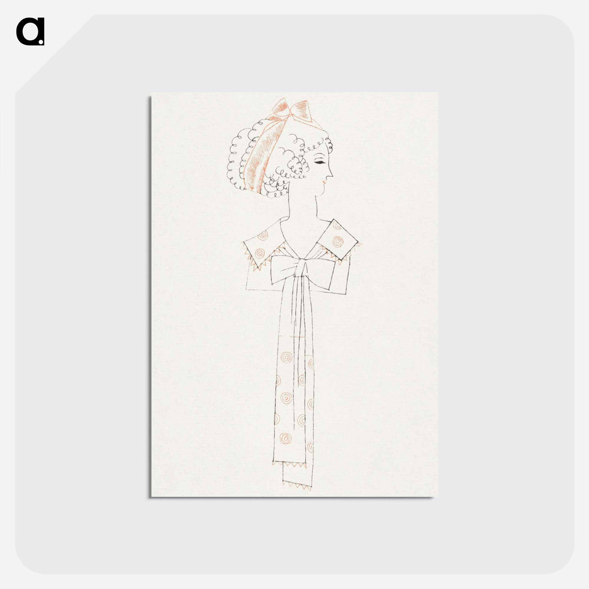 アートポストカード-Les Gorgerettes
- シャルル マルタン Postcard.