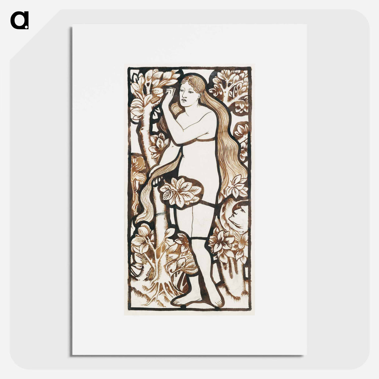 Eve - エドワード バーン ジョーンズ Poster.