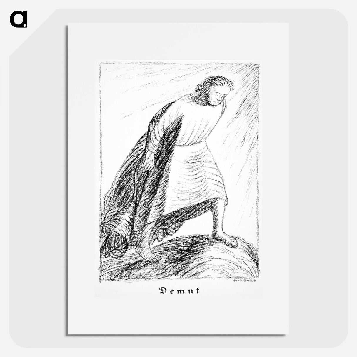 Humility - エルンスト ハインリヒ バルラッハ Poster.