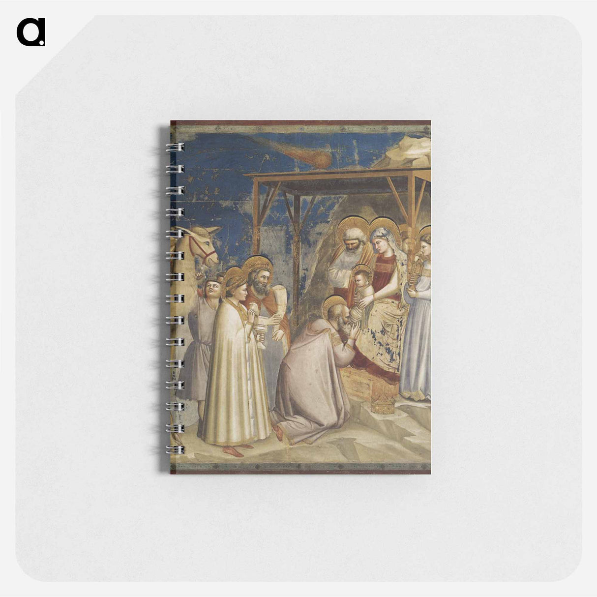 アートメモ帳-Adoration of the Magi - ジョット ディ ボンドーネ Memo.