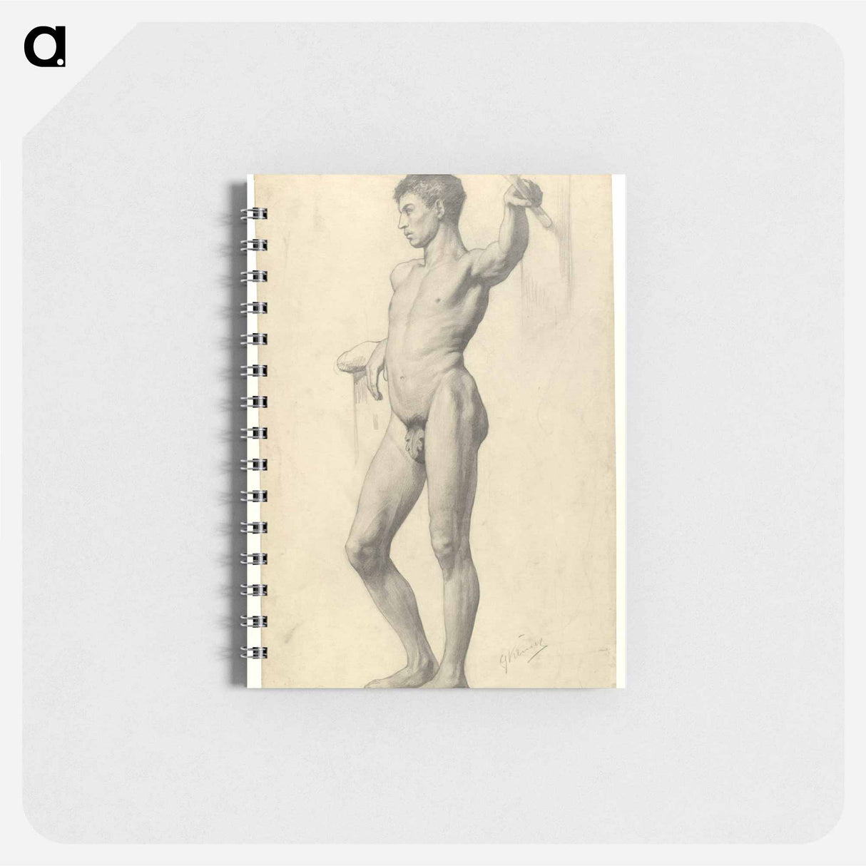 Male Academy Nude - グスタフ クリムト Memo.