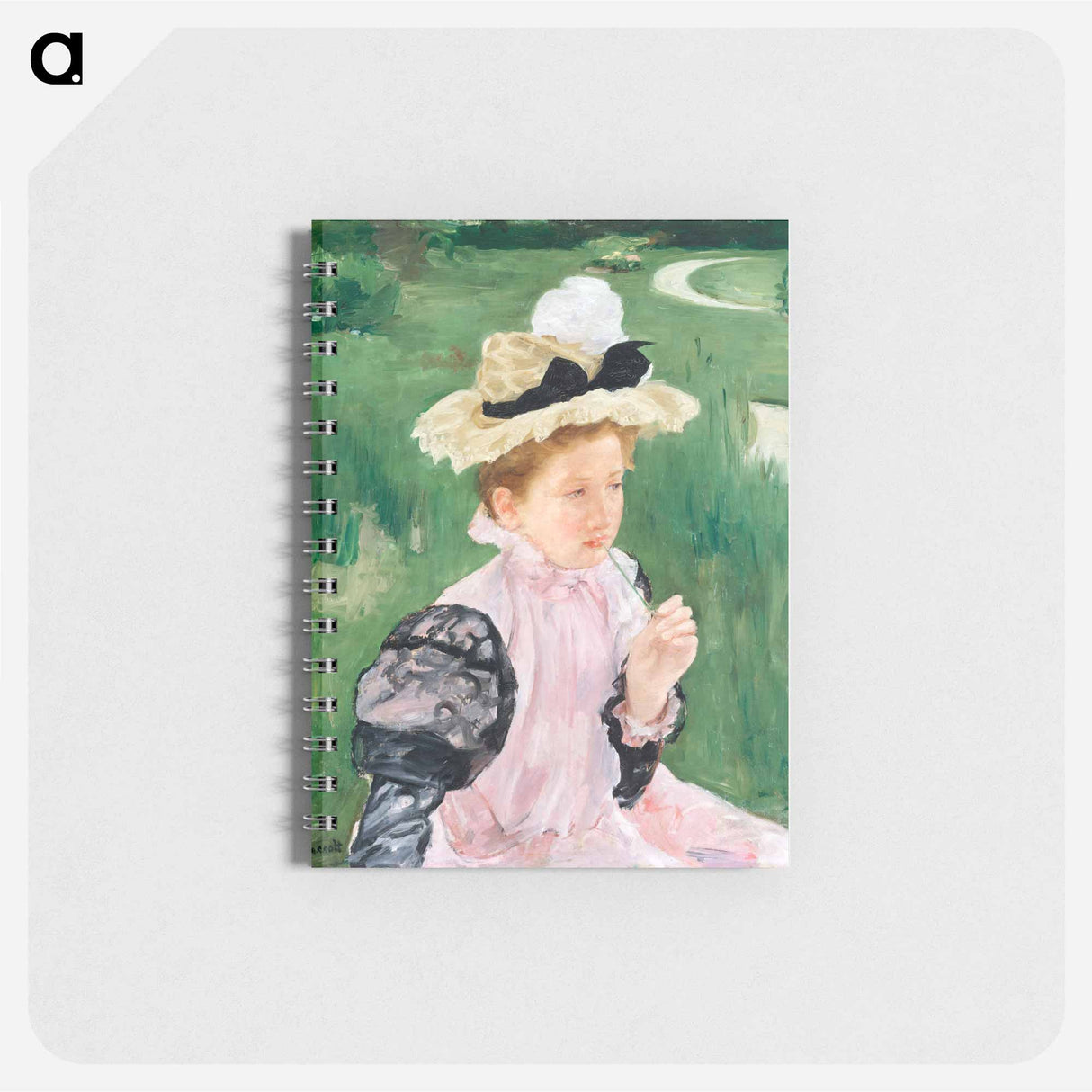 Portrait of a Young Girl - メアリー カサット Memo.