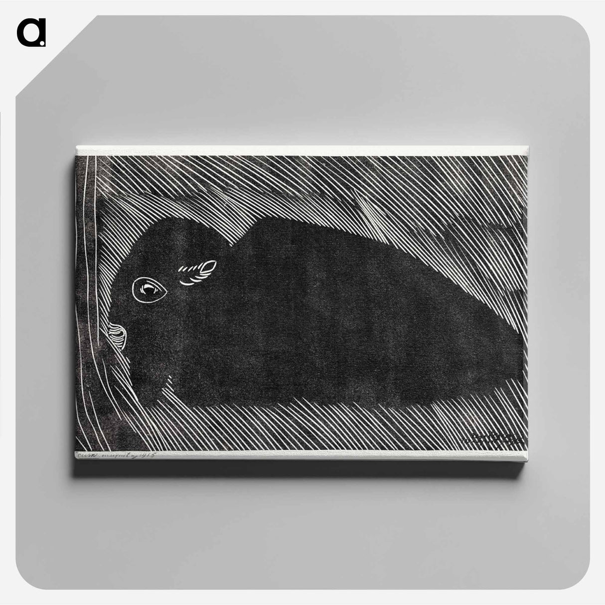 Lying Bison
- サミュエル ジェスルン Canvas.