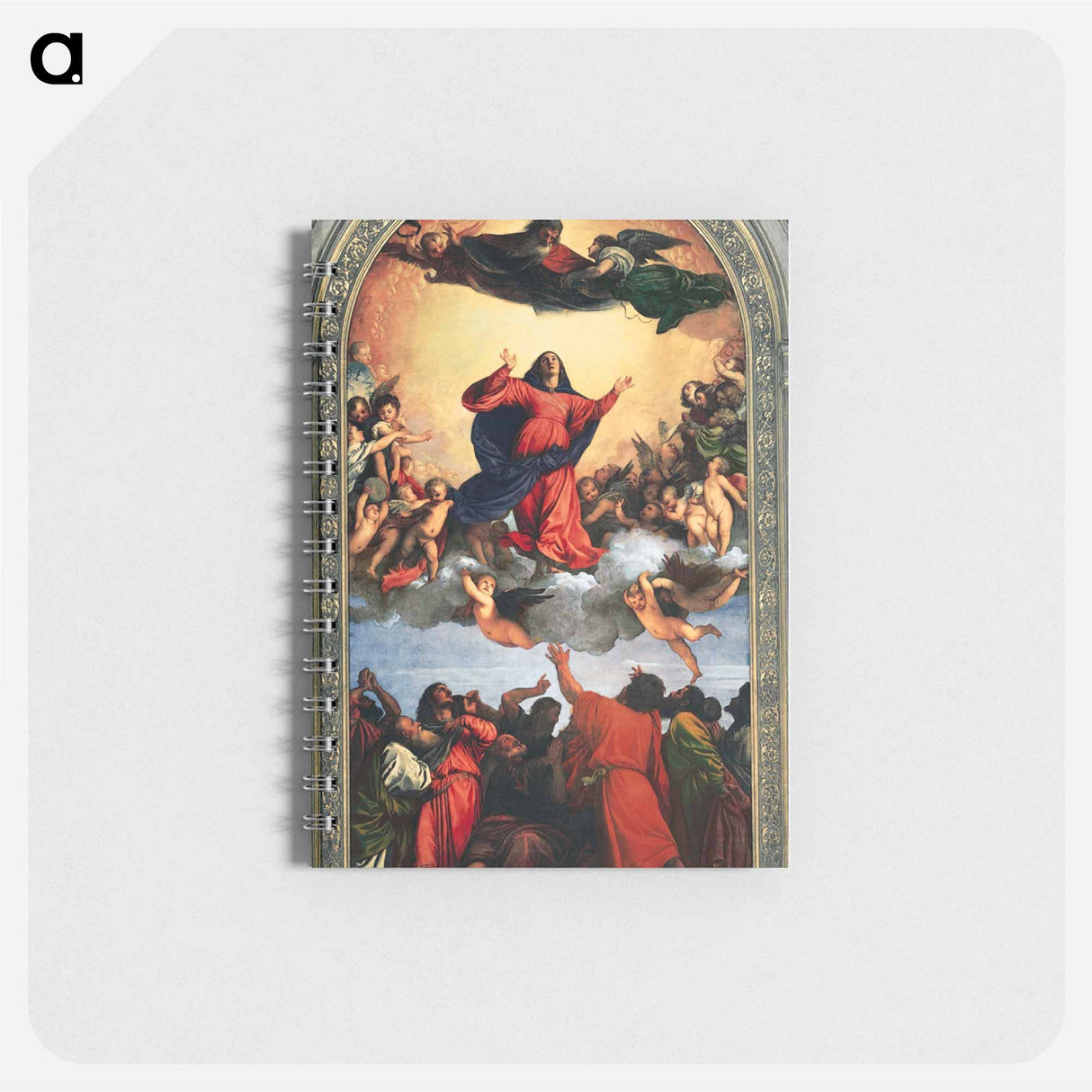 アートメモ帳-Assumption of the Virgin - ティツィアーノ ヴェチェッリオ Memo.
