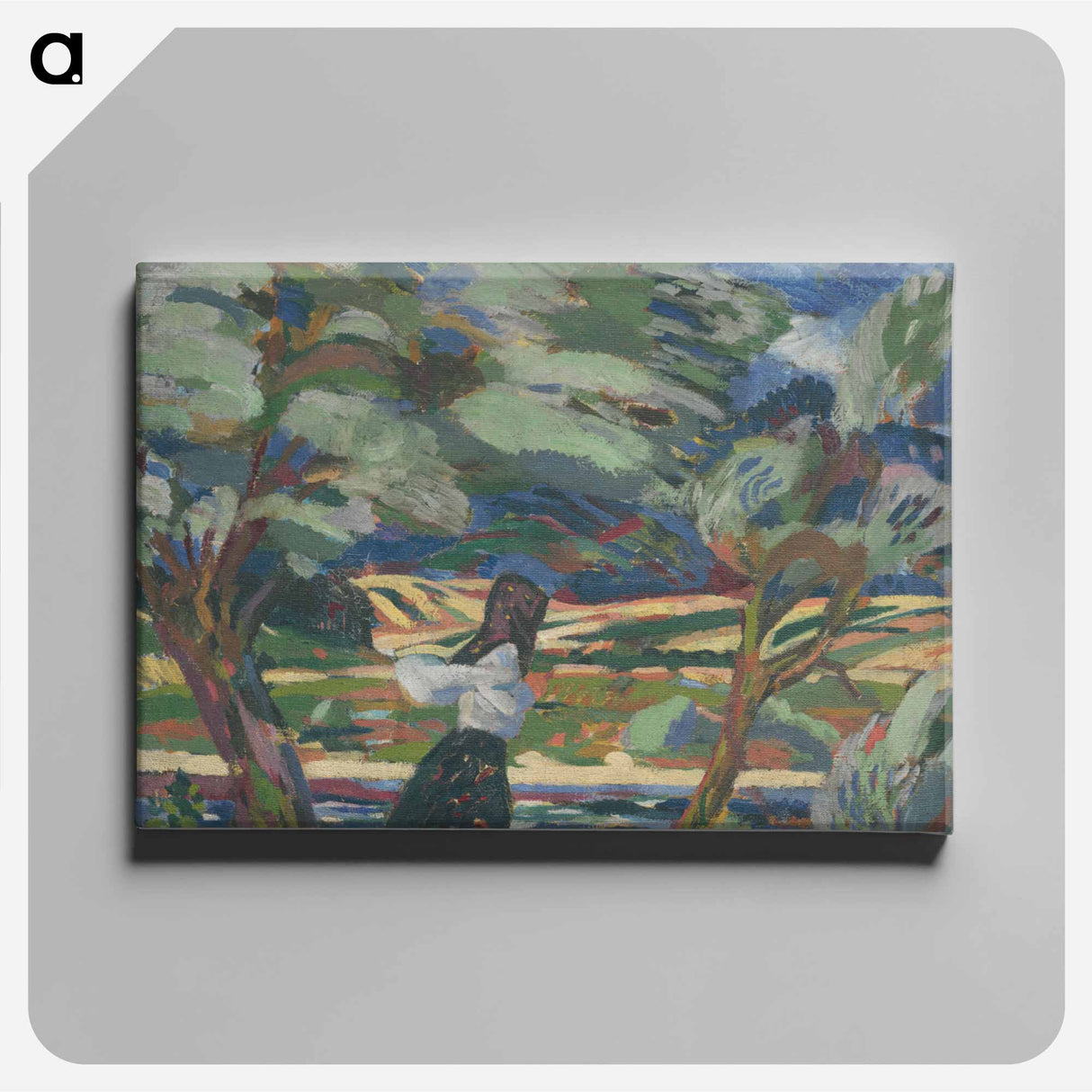 To the field - アーノルド ピーター ワイズ クビンチャン Canvas.