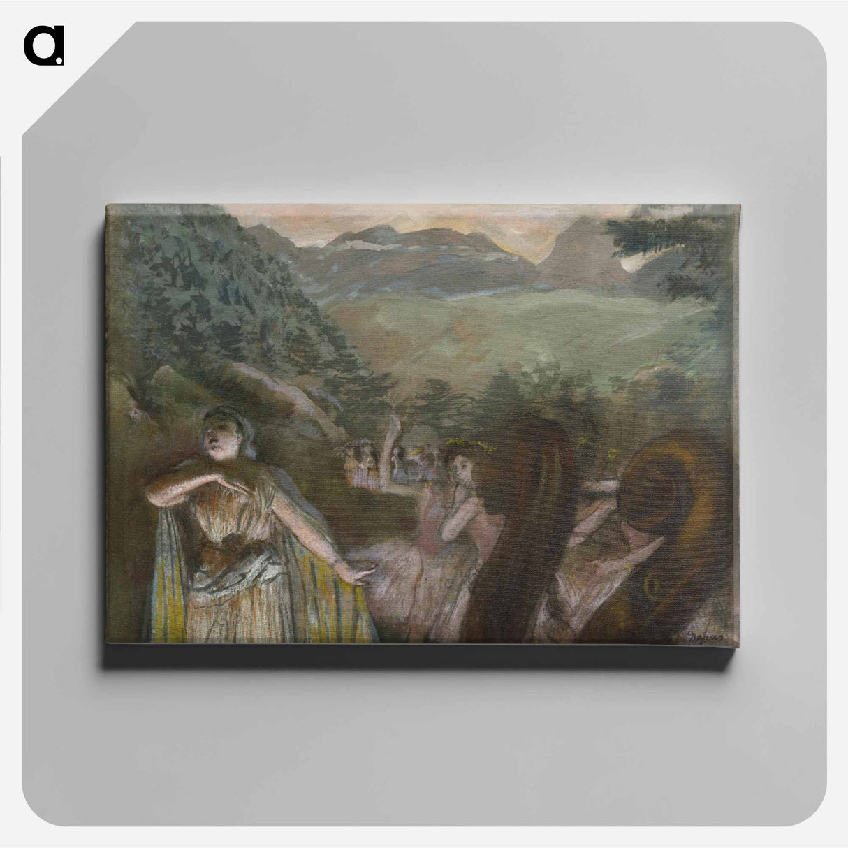 アートパネル-Aria after the Ballet
- ダラス美術館 Canvas.