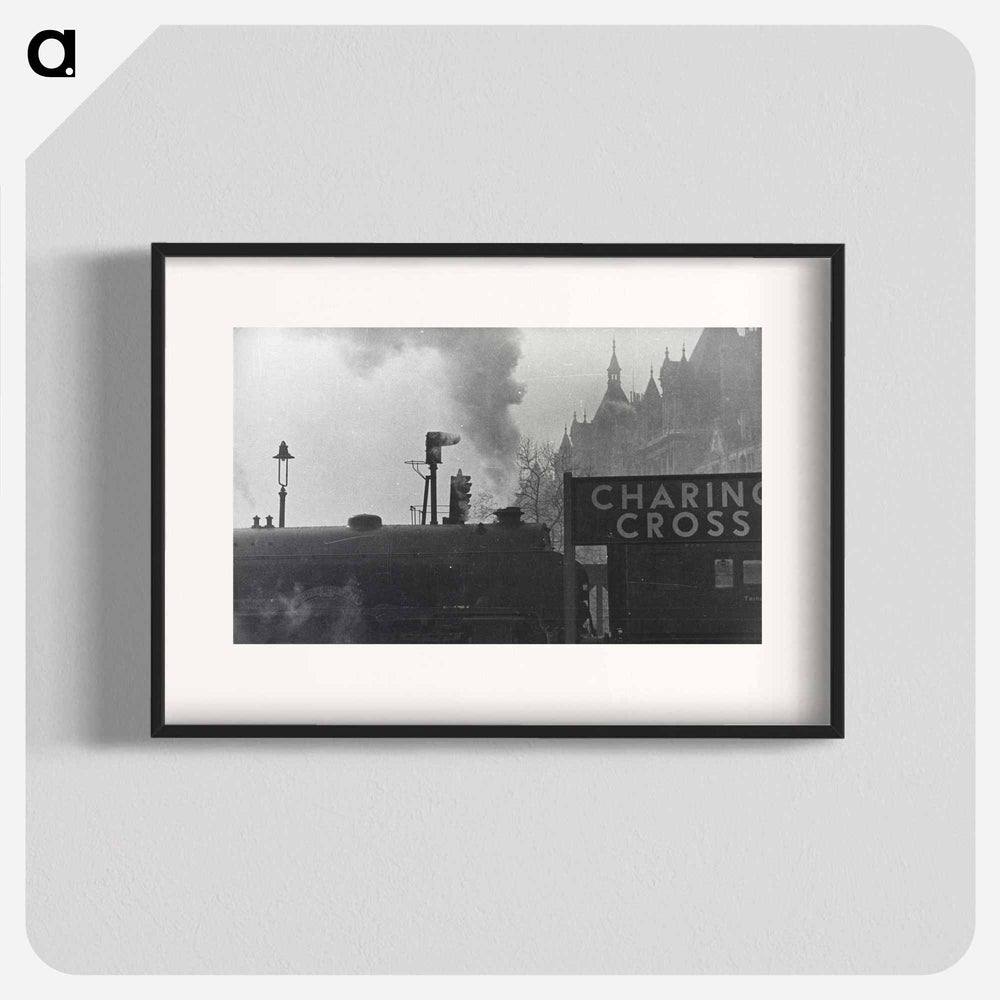 Train, Charing Cross, London - エリック リー ジョンソン Poster.