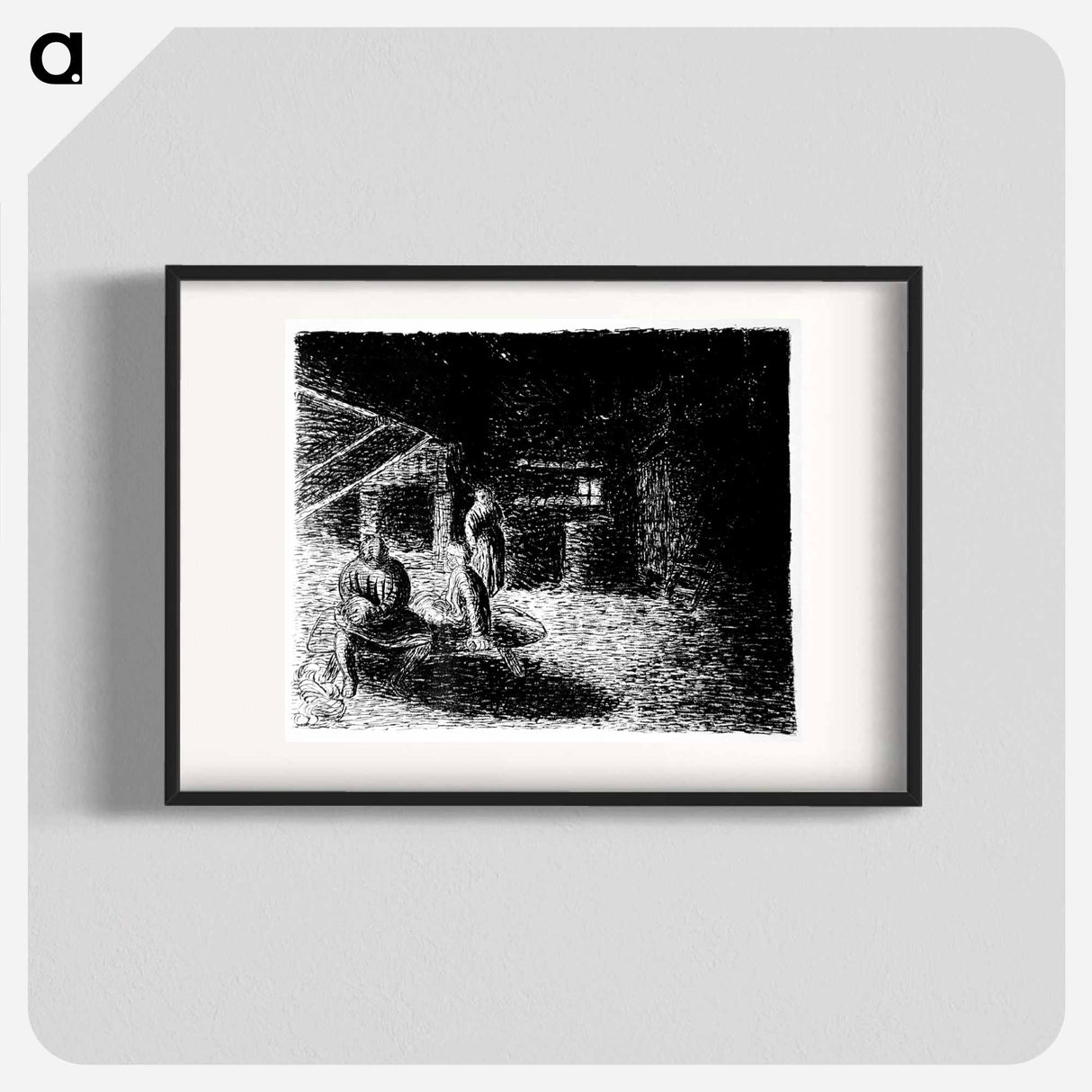 The sighing stone - エルンスト ハインリヒ バルラッハ Poster.