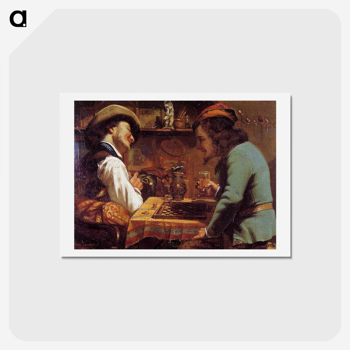 1-48_Gustave-Courbet_hagaki
