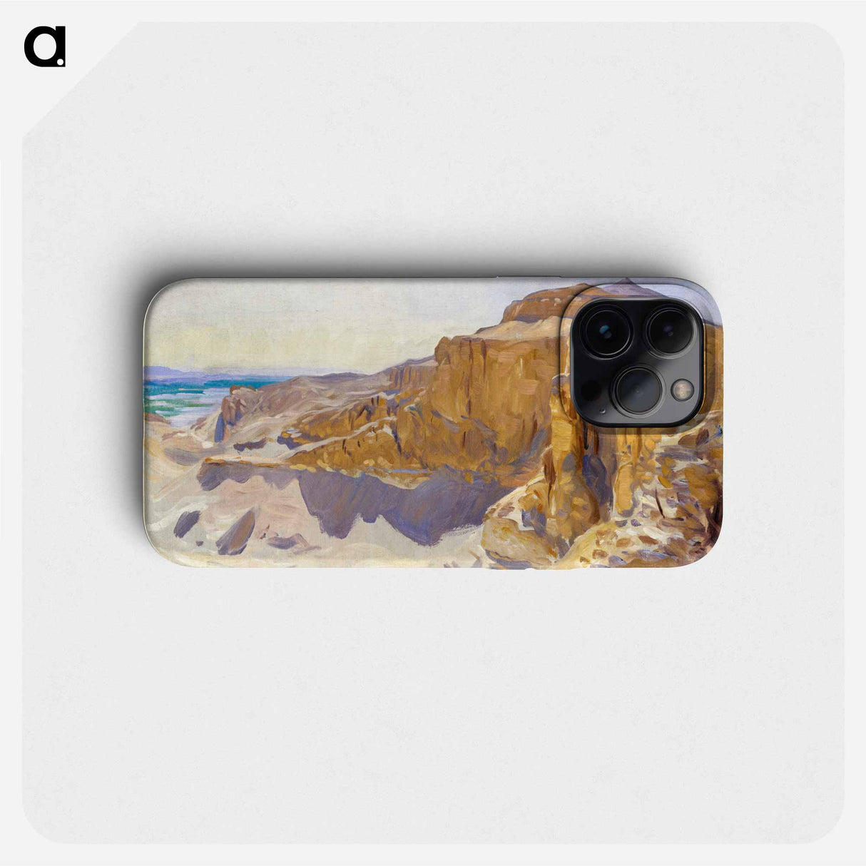 Cliffs at Deir el Bahri, Egypt - ジョン シンガー サージェント Phone Case.