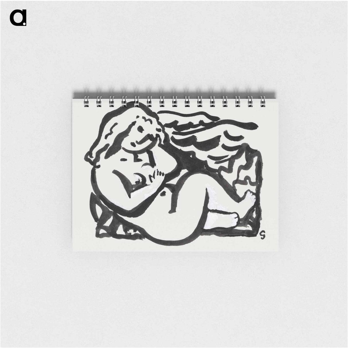 Seated Female Nude - レオ ヘステル Memo.