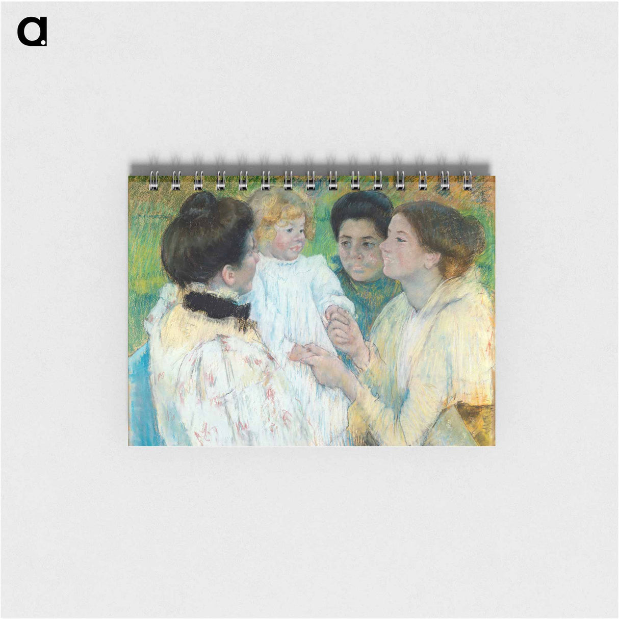 Women Admiring a Child - メアリー カサット Memo.