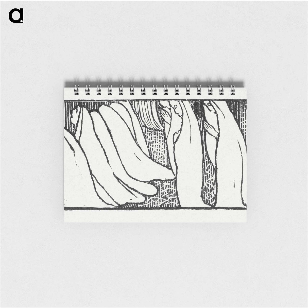 Illustration for poem from Paul Verlaine's collection of poetry Sagesse - モーリス ドニ Memo.