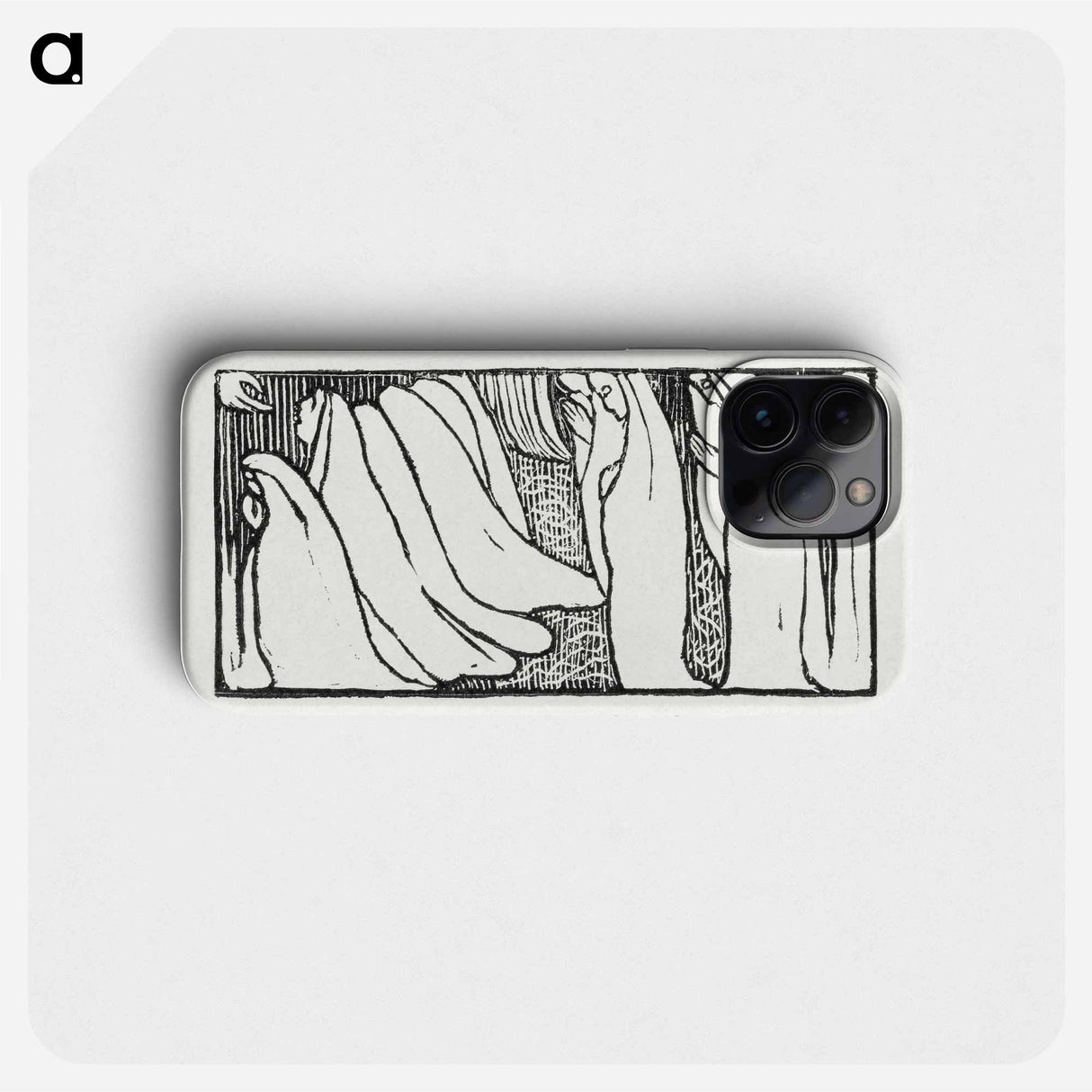 Illustration for poem from Paul Verlaine's collection of poetry Sagesse - Maurice Denis Phone Case.