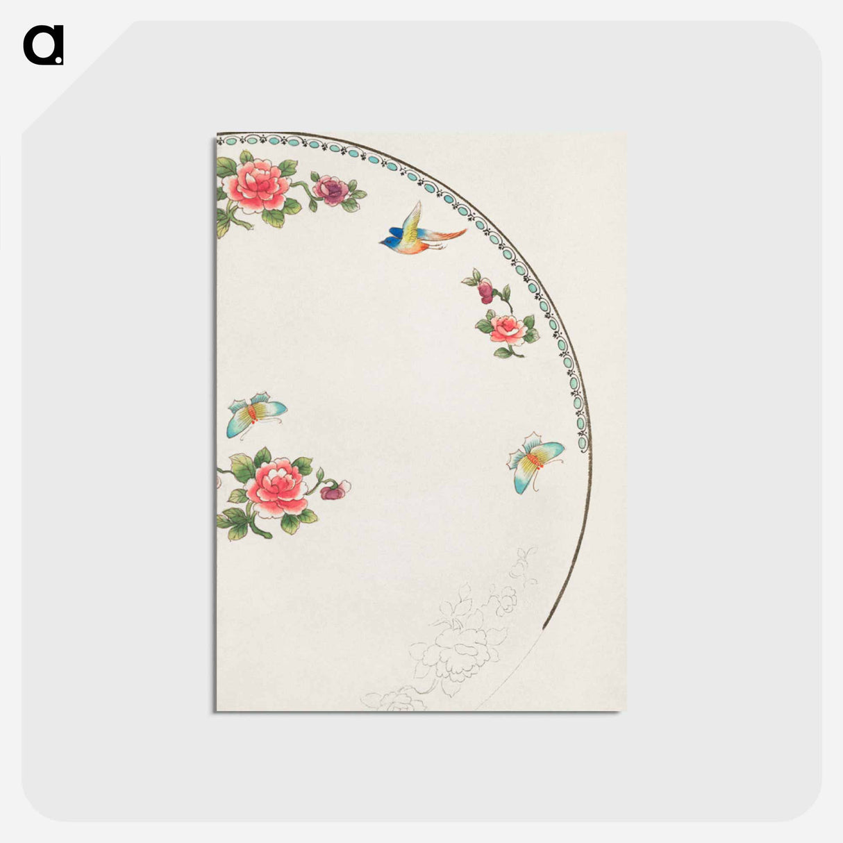 アートポストカード-Design for a Plate
- ノリタケ工場 Postcard.
