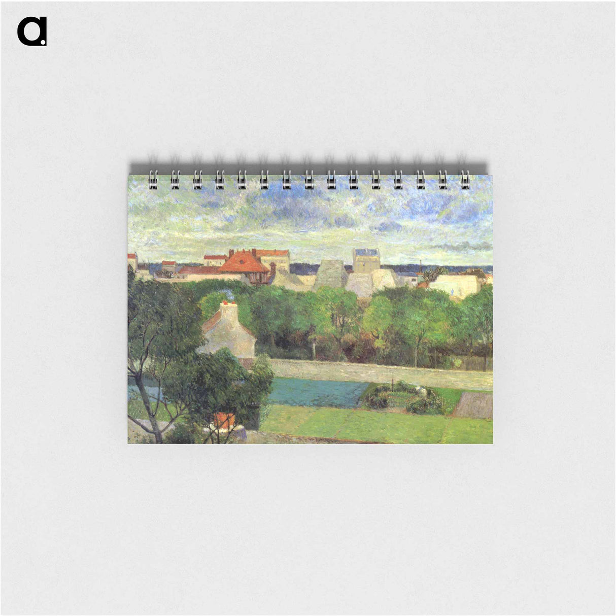 The Market Gardens of Vaugirard - ポール ゴーギャン Memo.