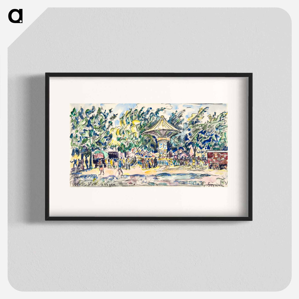 Village Festival - Paul Signac Poster.