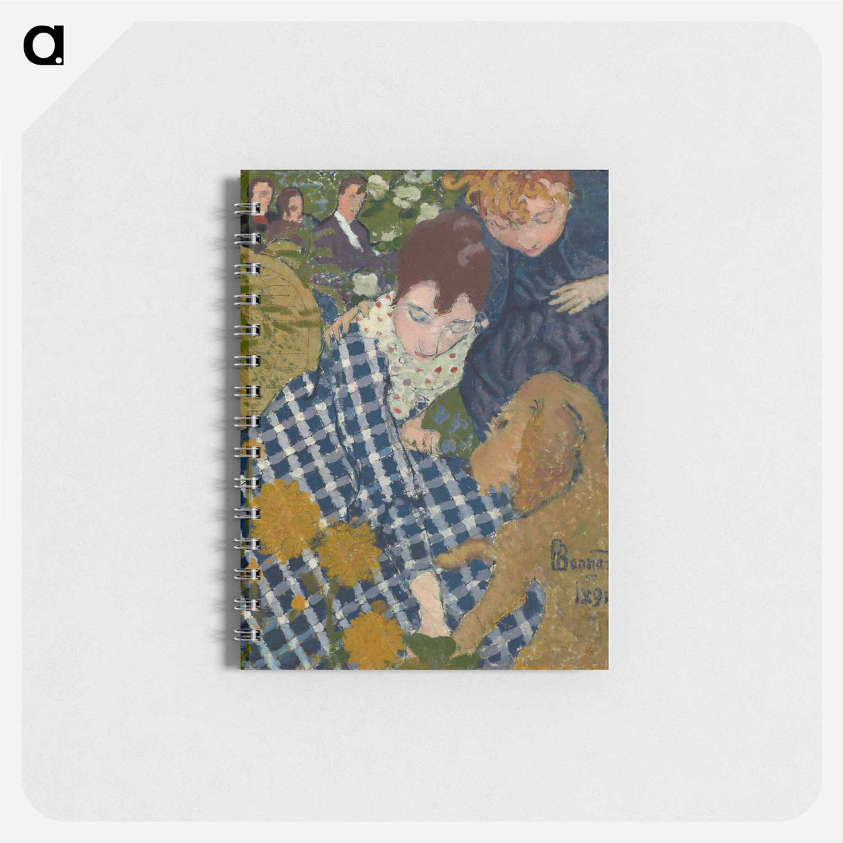 アートメモ帳-Women with a Dog
- ピエール ボナール Memo.
