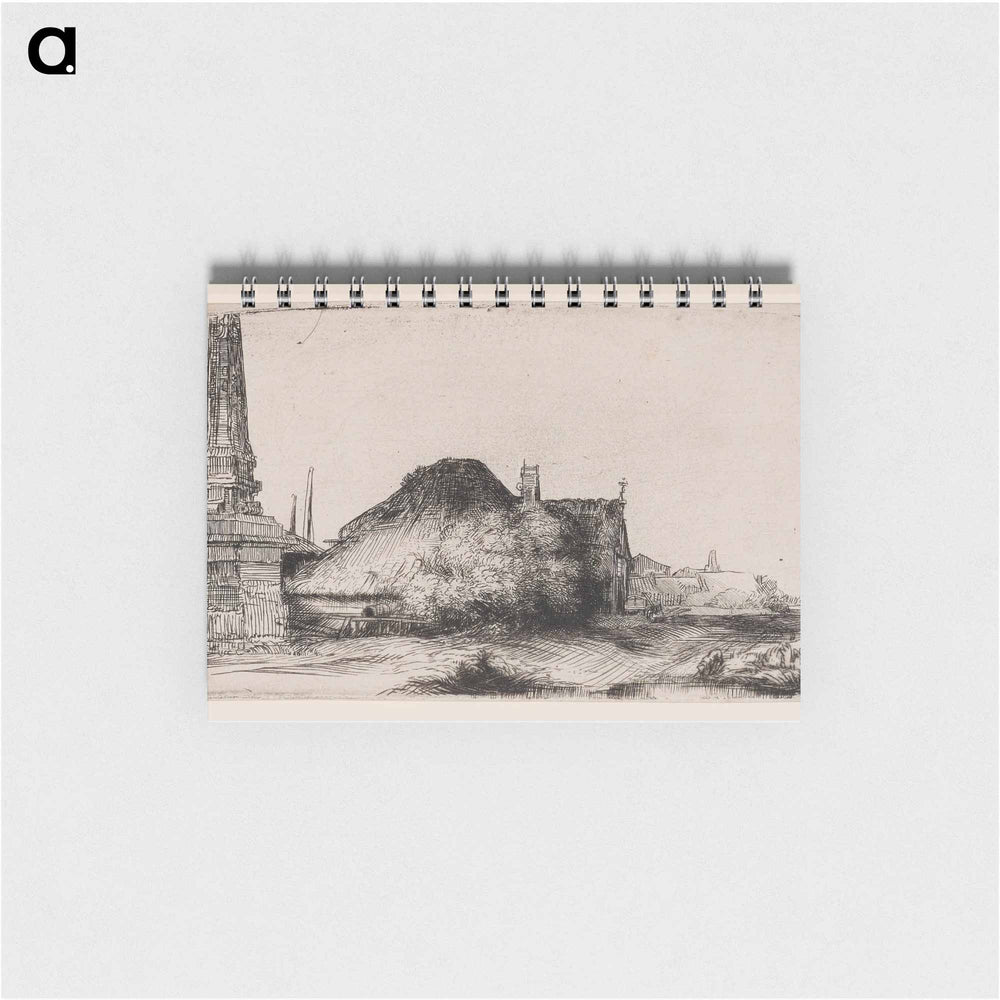 Landscape with an Obelisk - レンブラント ファン レイン Memo.
